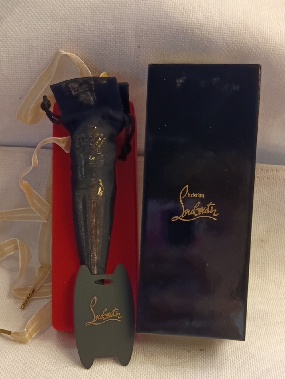 Christian Louboutin Tube  Lipstick Box Red & Black. Color = Miss Clichy 320 NEW